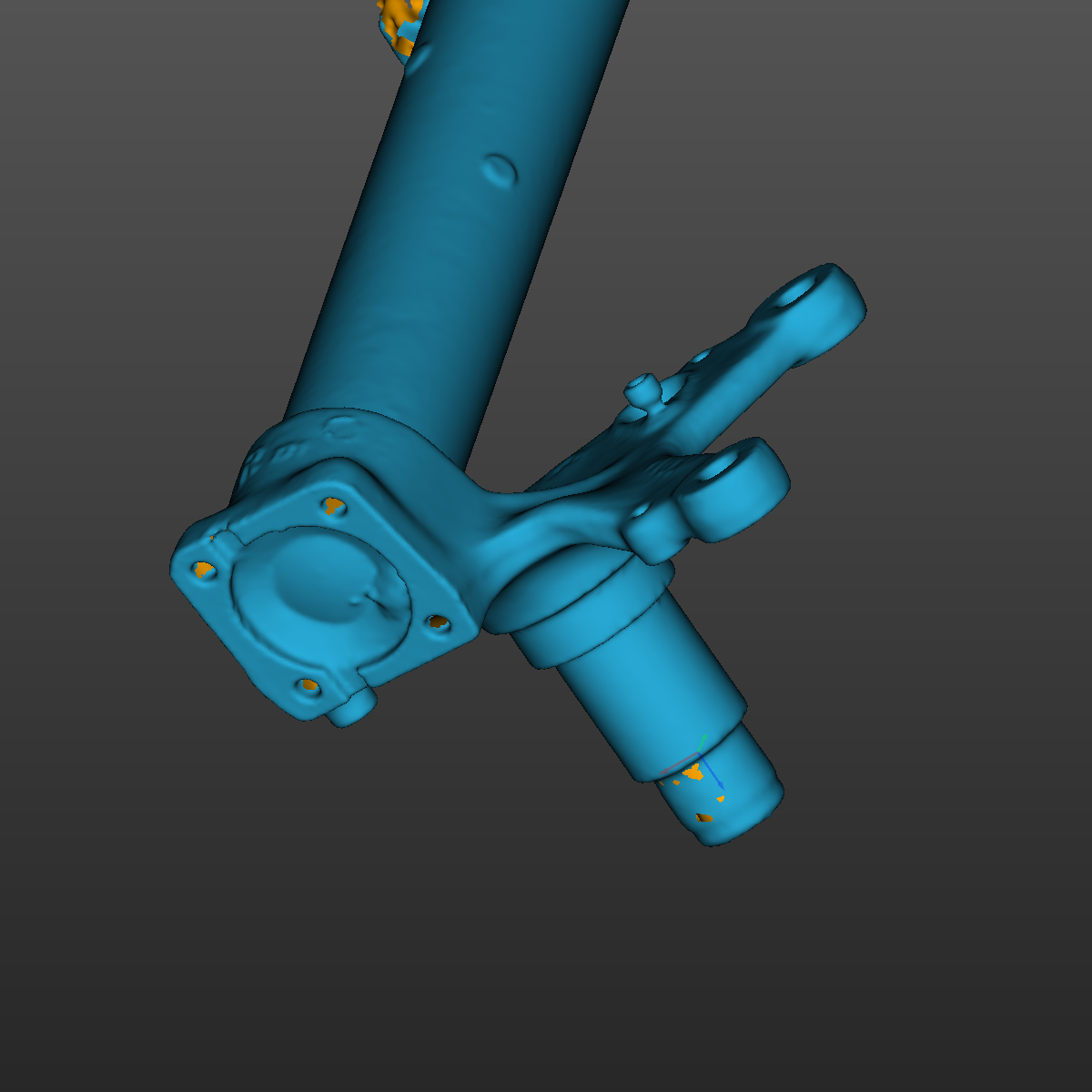 Bmw e30 M3 Front RH Knuckle 3D Scan STL