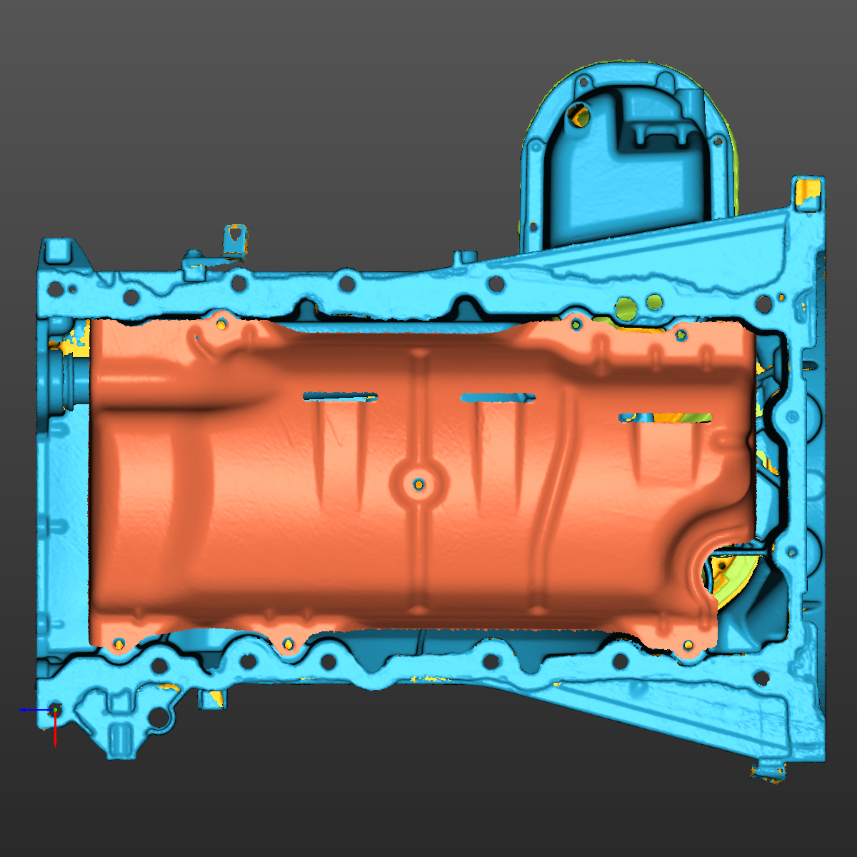 Toyota Tundra, Sequoia, Lexus LX570 (3UR-FE 5.7L) Oil Pan 3D Scan STL