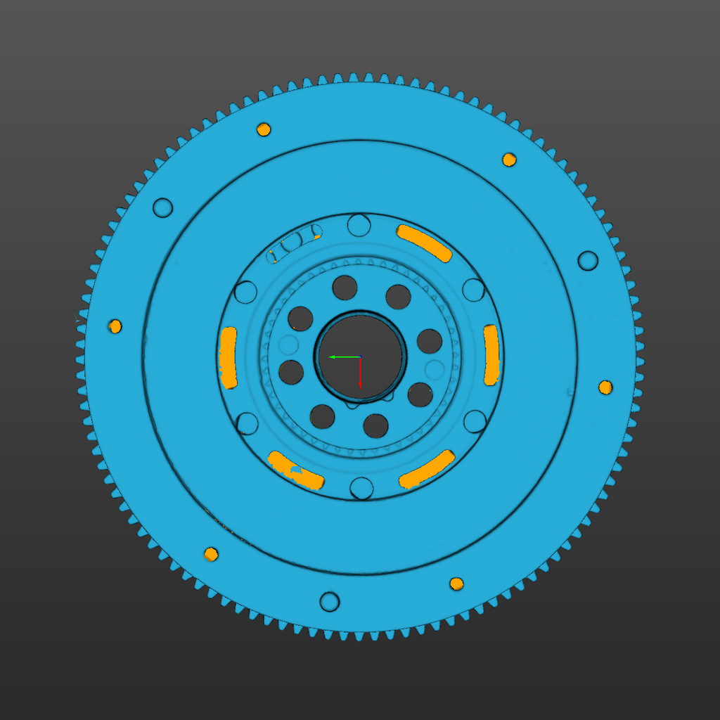 BMW E30(M42) clutch assembly 3D Scan STL