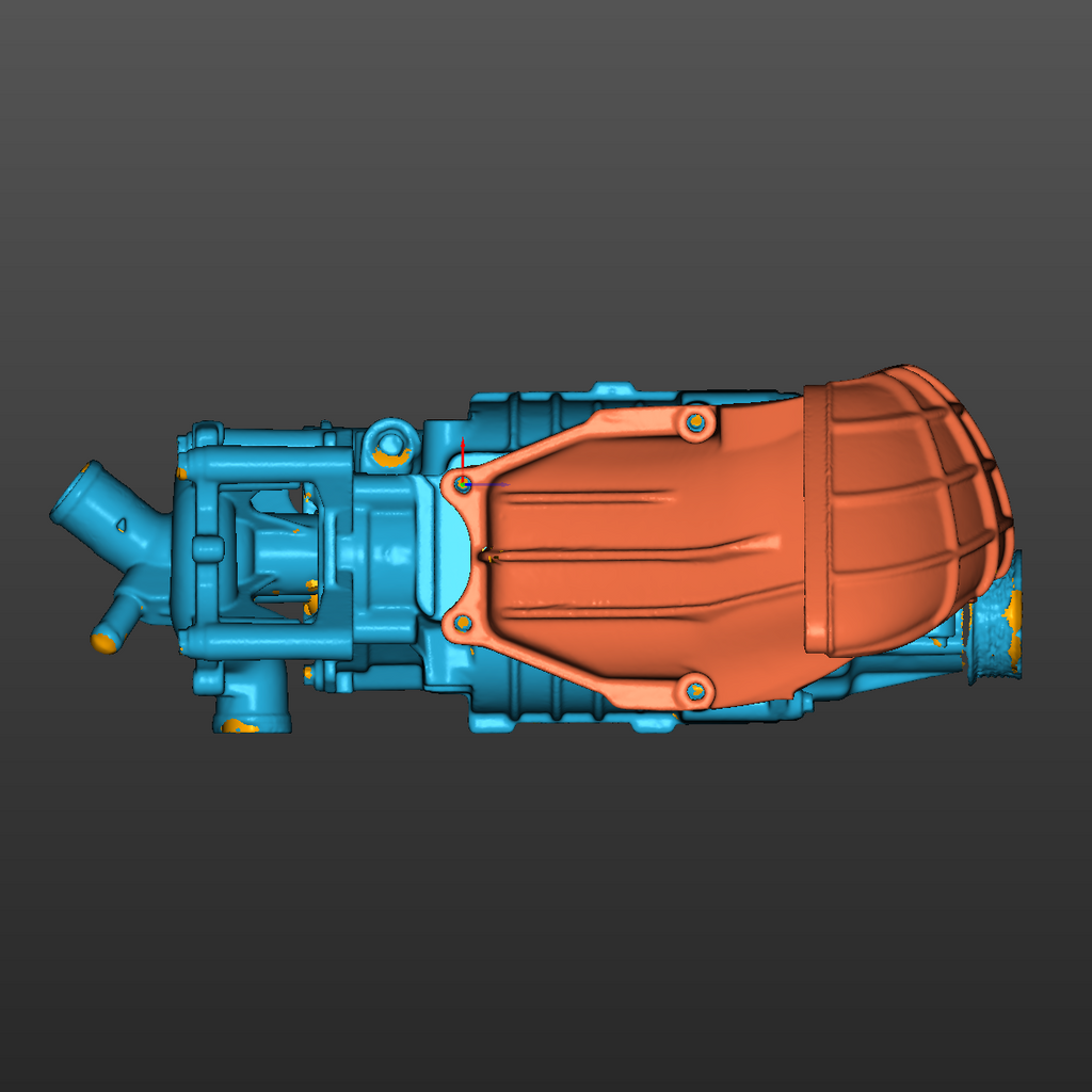 Mini Cooper S R53 Supercharger 3D Scan STL