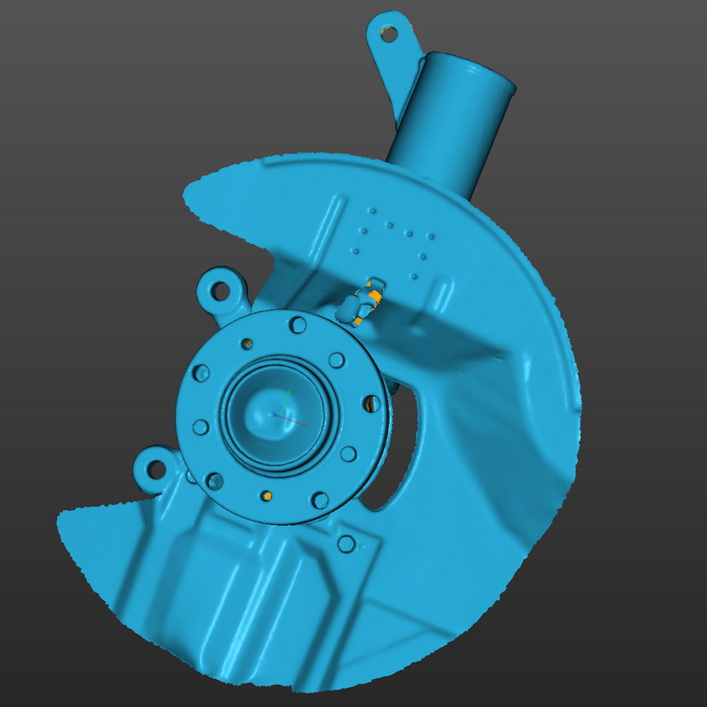 Bmw E46 M3 Front RH Knuckle 3D Scan STL