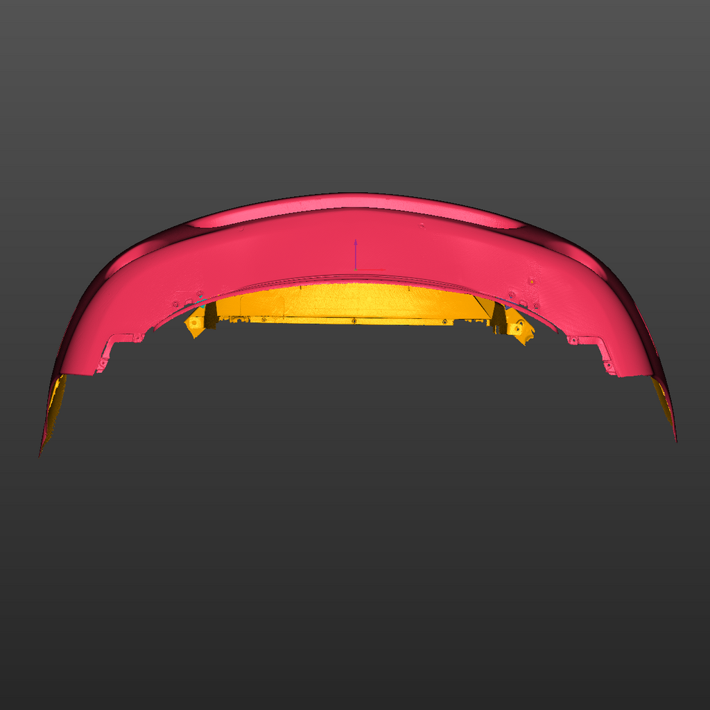 Mazda MX-5 Miata NB Front Bumper Assembly 3D Scan STL
