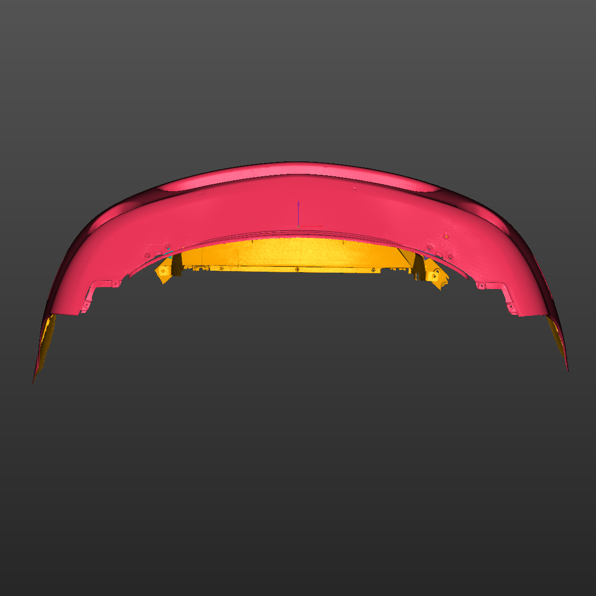 Mazda MX-5 Miata NB Front Bumper Assembly 3D Scan STL
