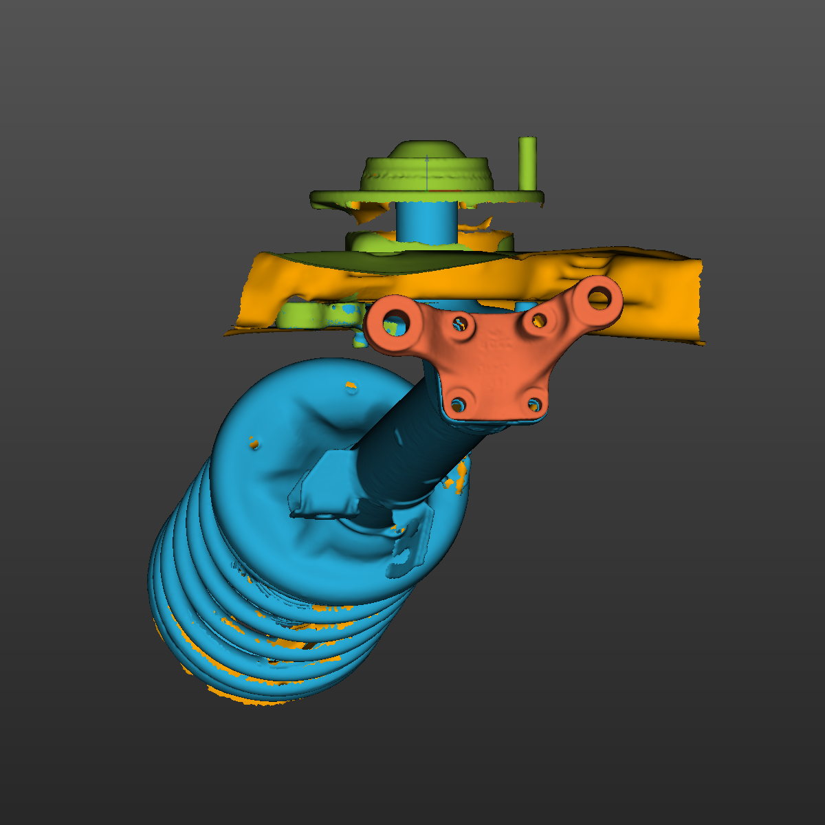 Bmw e30 M3 Front RH Knuckle 3D Scan STL