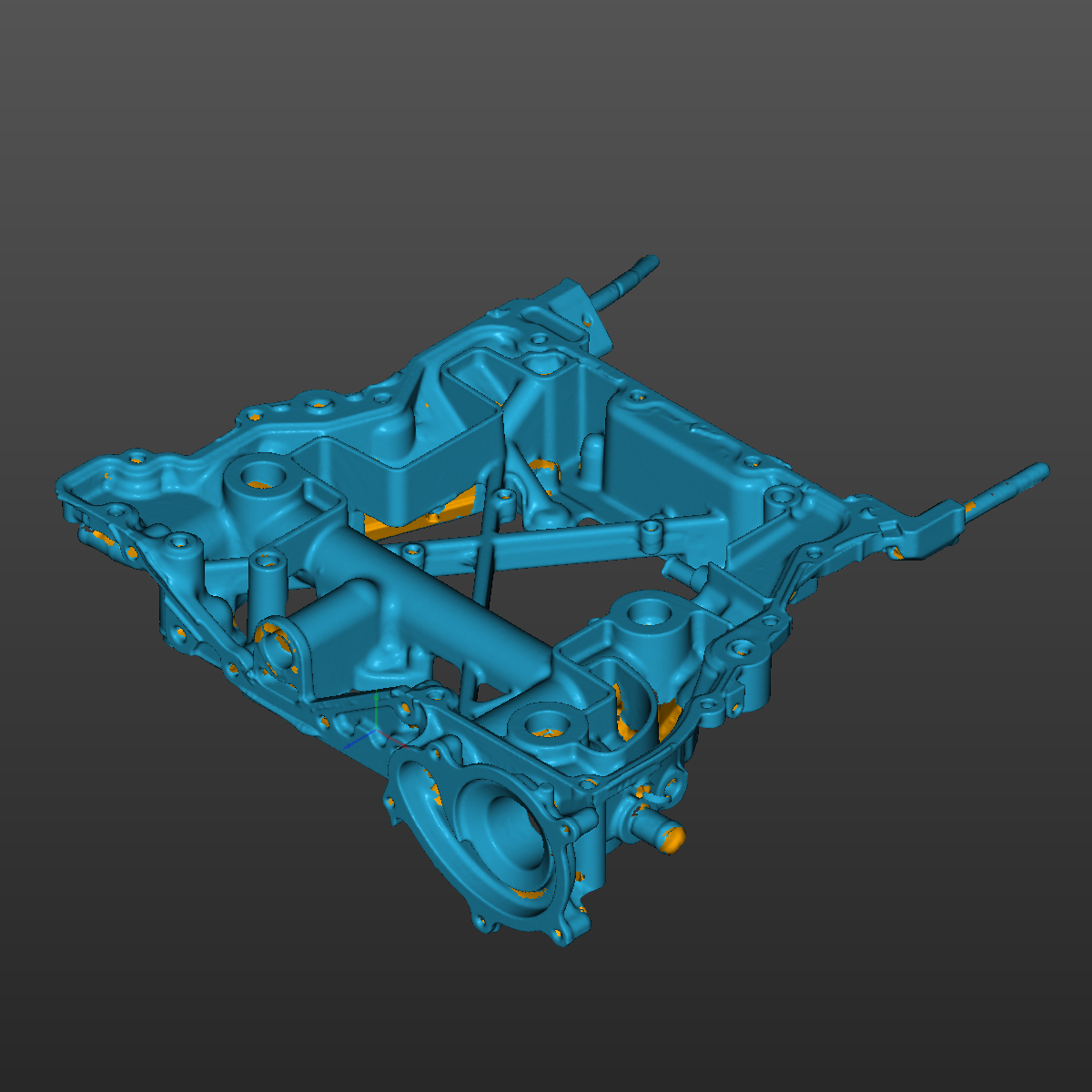 Subaru Forester(FB25) Oil Pan 3D Scan STL