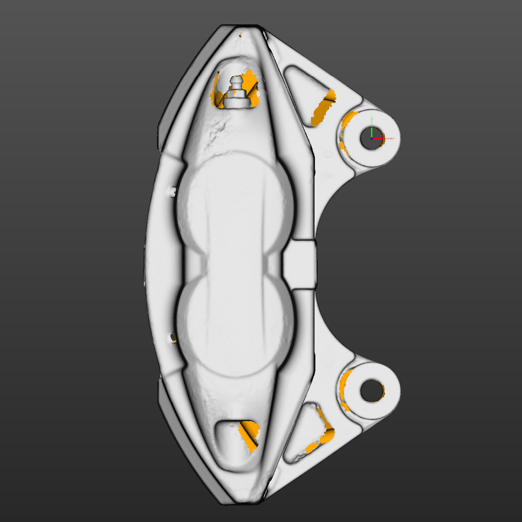 Nissan 370z Front LH Brake Caliper 3D Scan STL