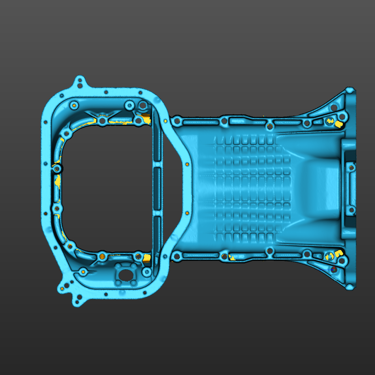 Lexus LS400 (1UZ-FE) Front Sump Oil Pan 3D Scan STL
