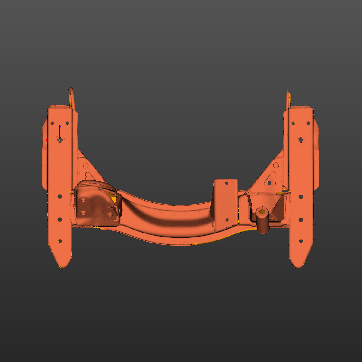 BMW 2002 (E10) Engine Bay 3D Scan STL