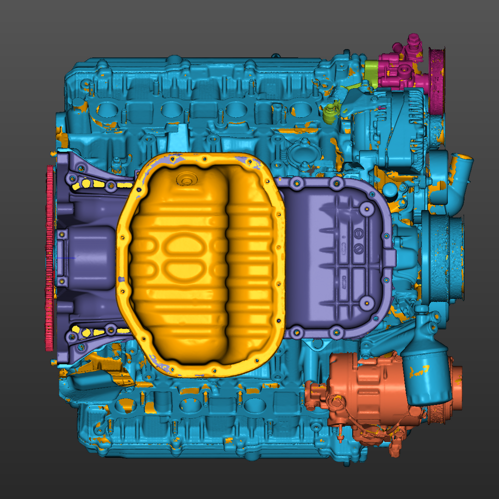 Lexus LS430 3UZ-FE VV-TI Engine 3D Scan STL