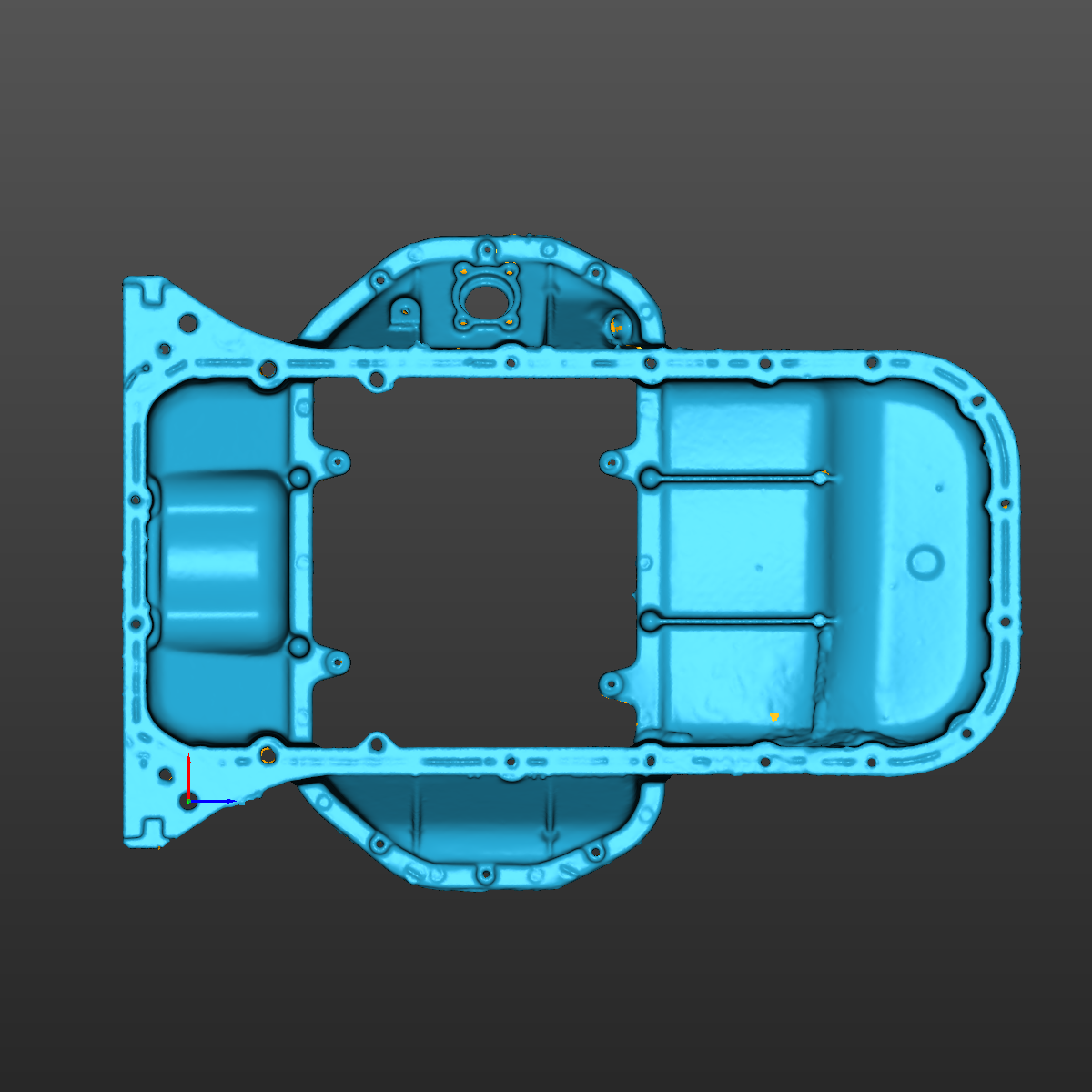 Lexus SC400 (1UZ-FE) Rear Sump Oil Pan 3D Scan STL
