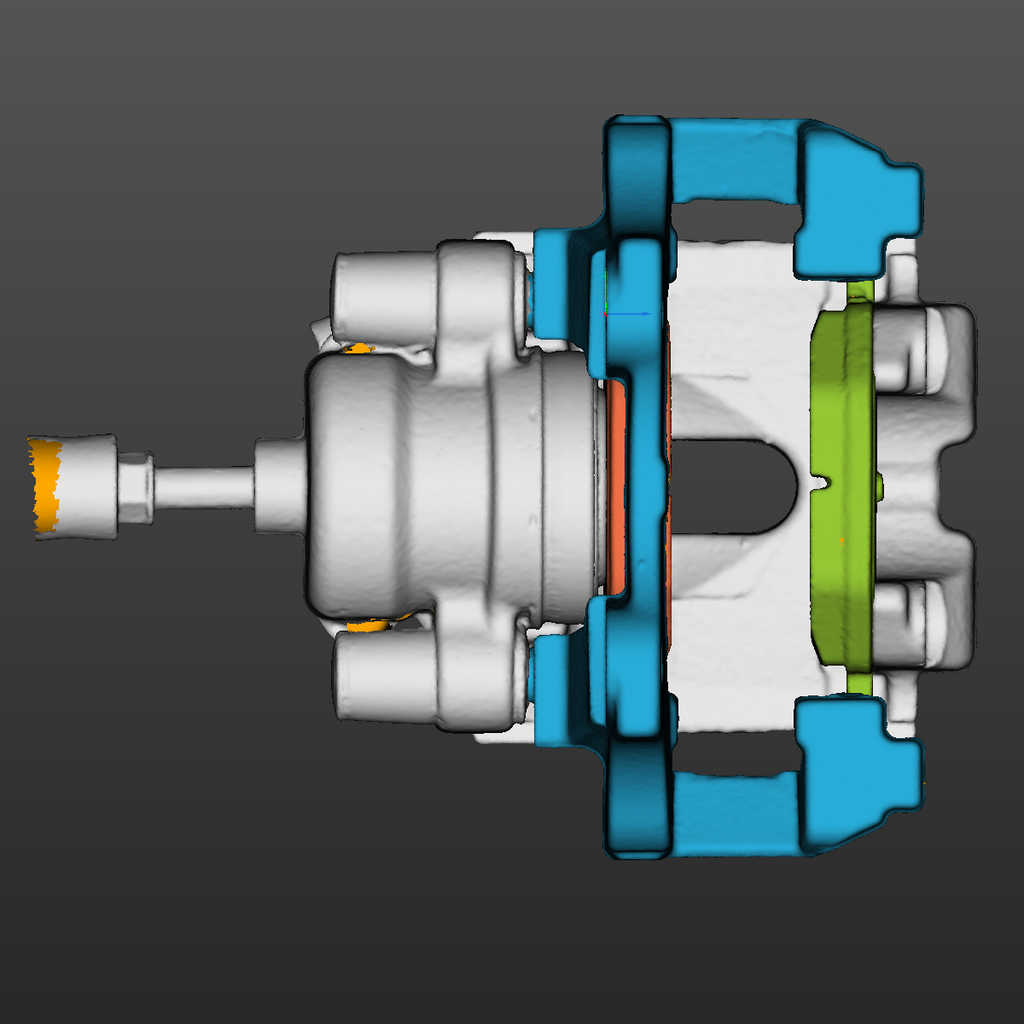 BMW E92 335i Rear RH brake caliper 3D Scan STL