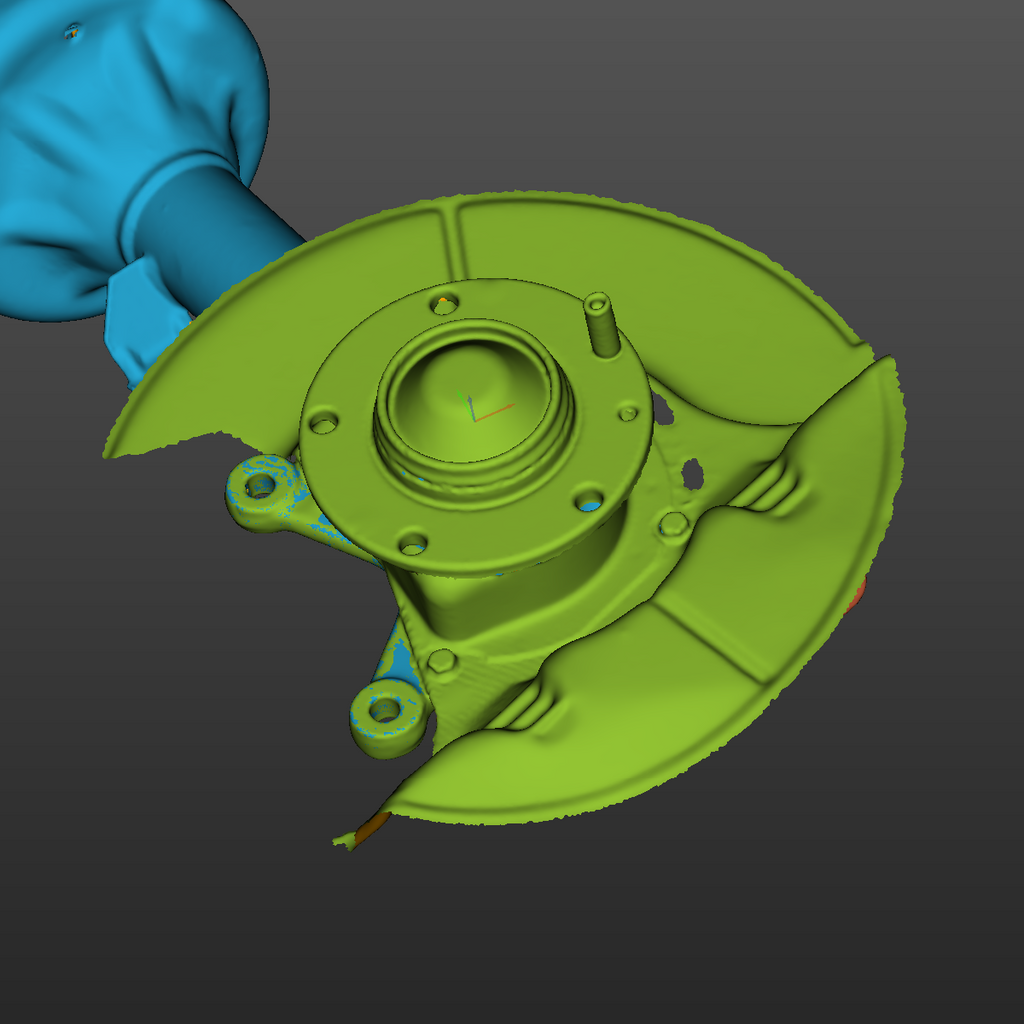 Bmw e30 M3 Front RH Knuckle 3D Scan STL