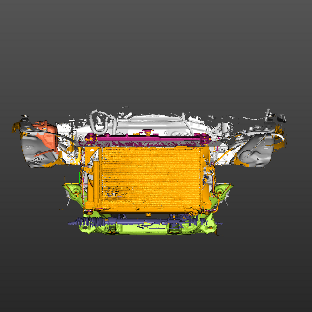 Mazda MX-5 Miata NB engine bay 3D Scan STL