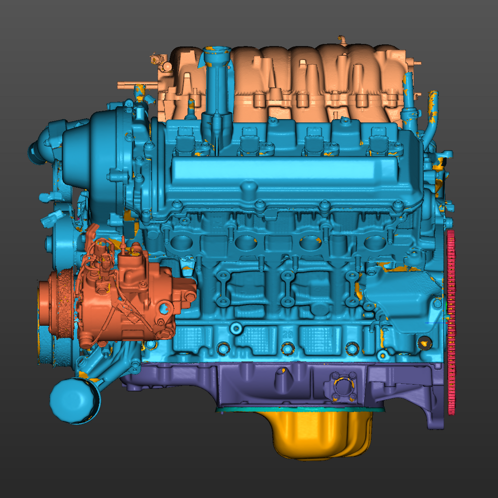 Lexus LS430 3UZ-FE VV-TI Engine 3D Scan STL