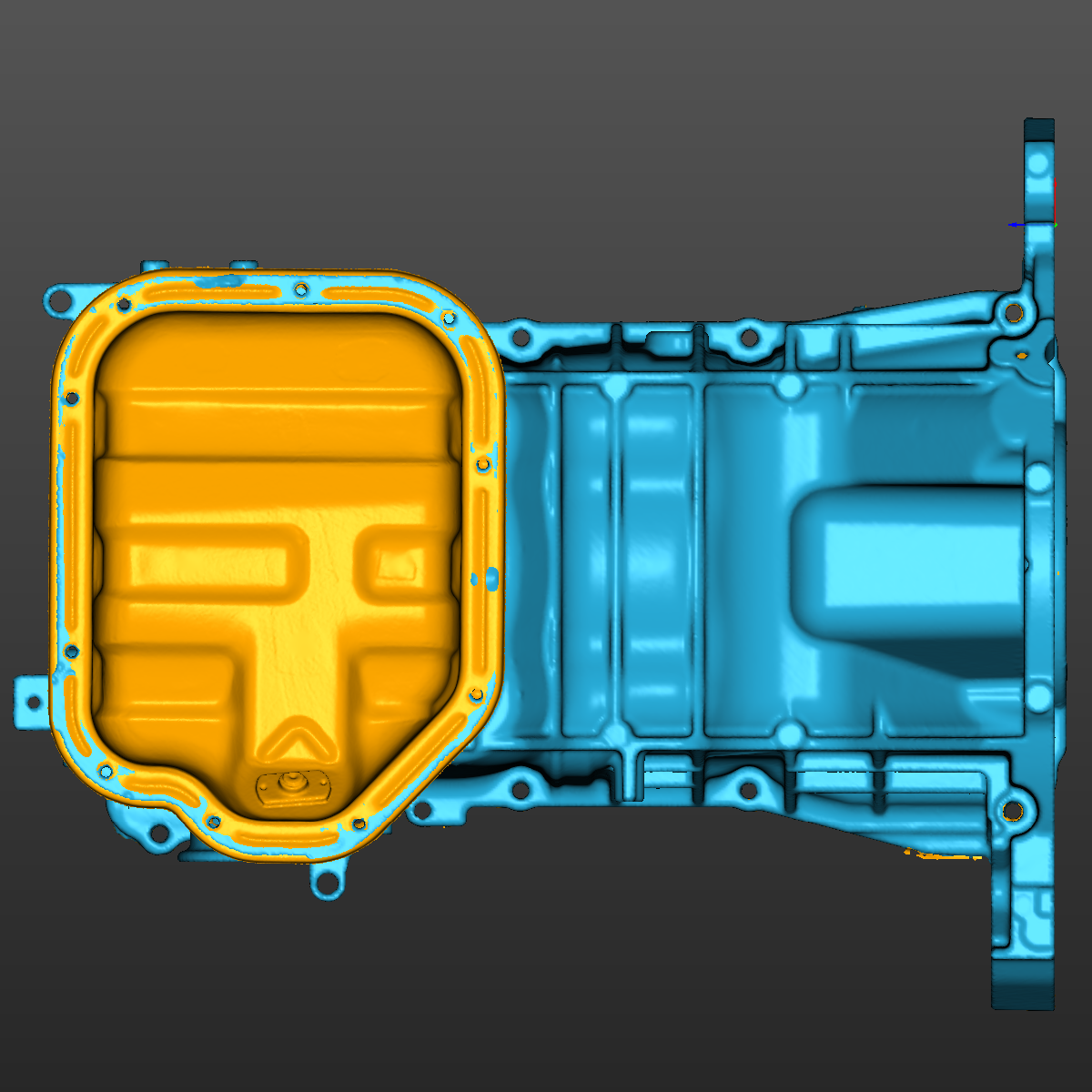 Nissan 350Z(VQ35DE) Oil Pan 3D Scan STL