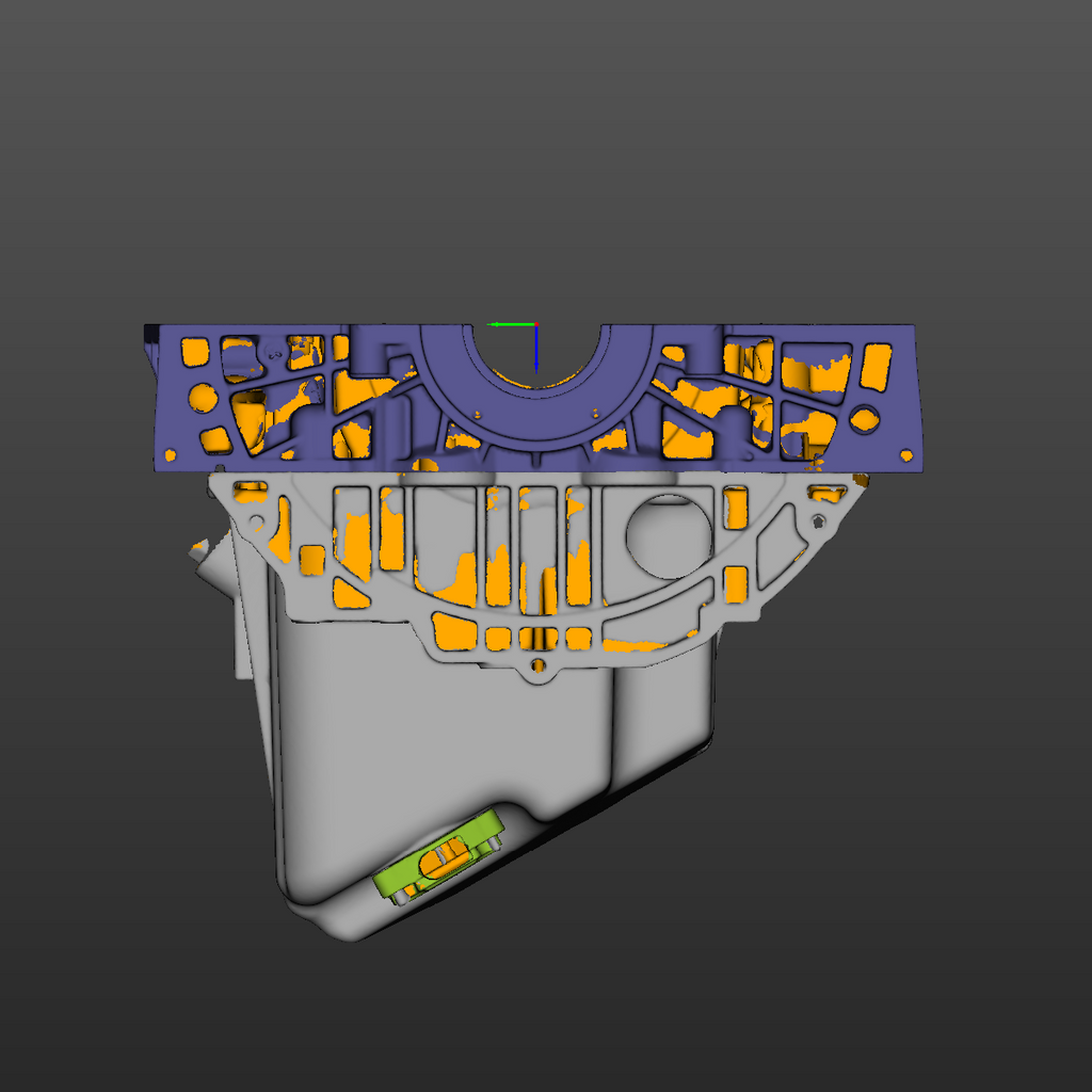 Bmw e9X Oil Pan (N52) 3D Scan STL