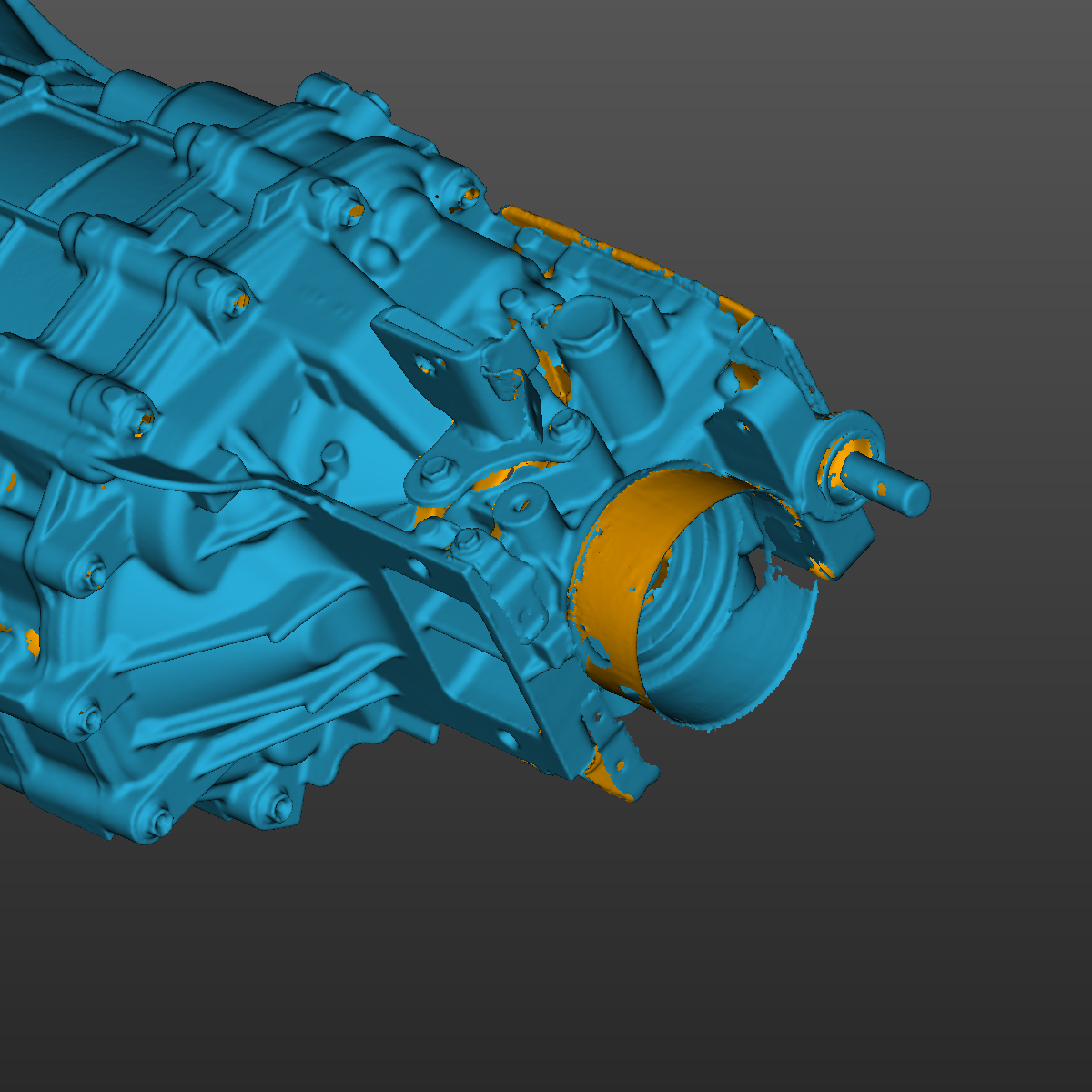 Nissan 370Z 6-speed manual transmission 3D Scan STL
