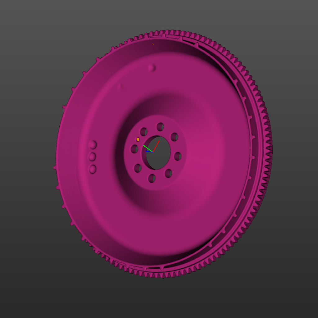 Nissan 370Z 6-speed manual transmission 3D Scan STL
