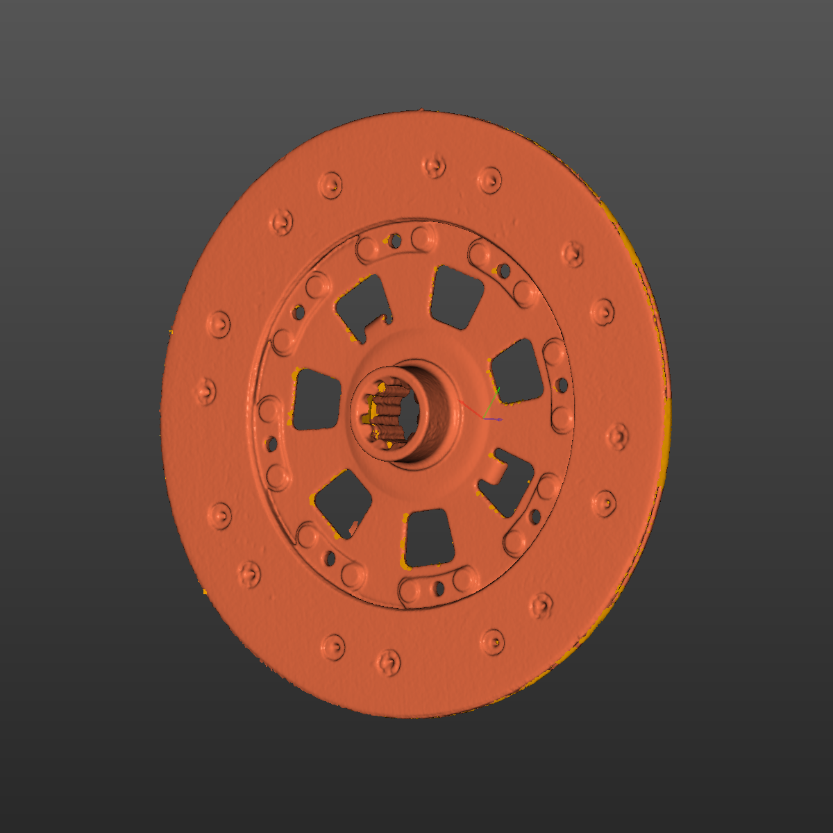 Bmw E36 M3(S52) Clutch assembly 3D Scan STL