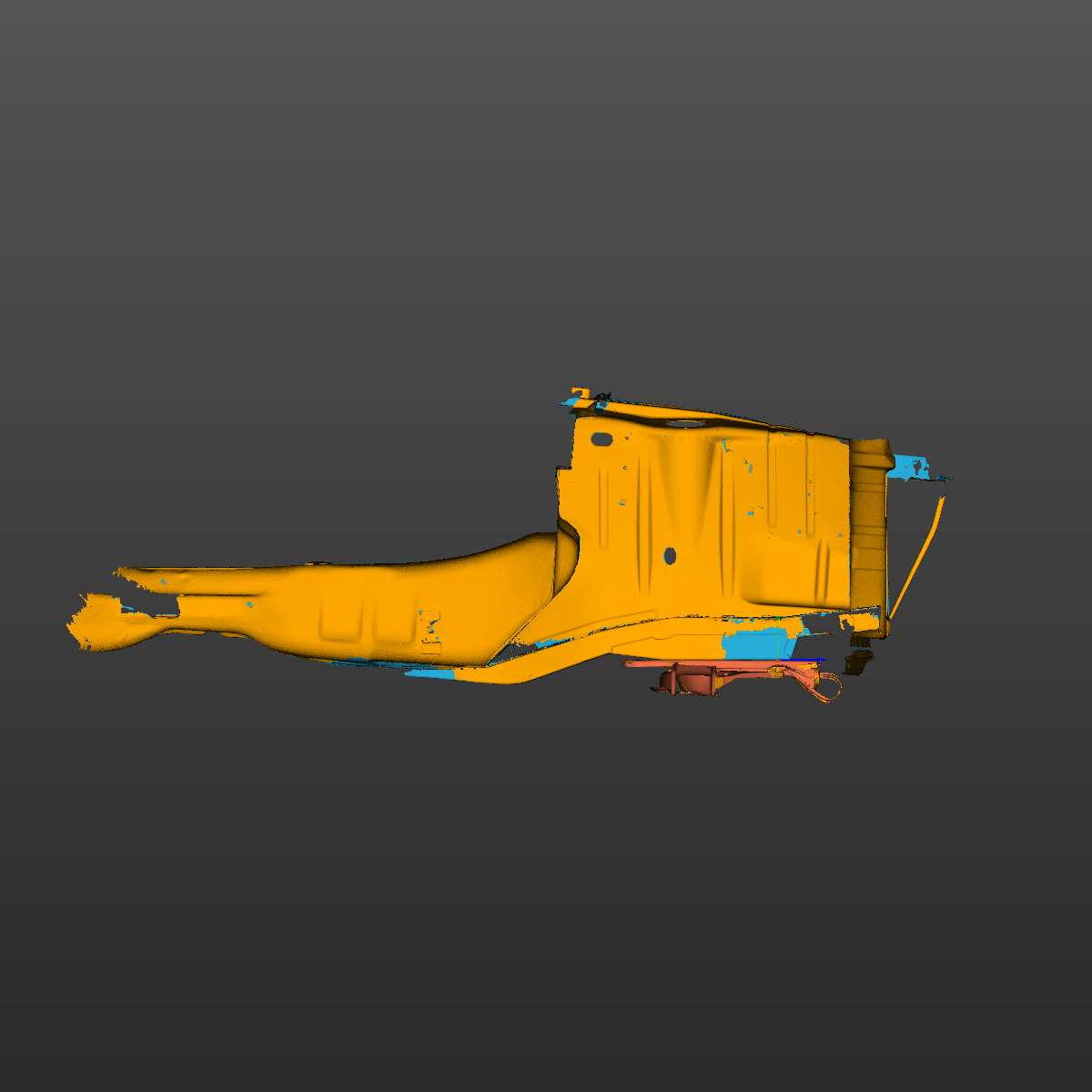 BMW 2002 (E10) Engine Bay 3D Scan STL