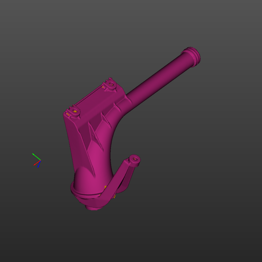 Bmw e9X Oil Pan (N52) 3D Scan STL