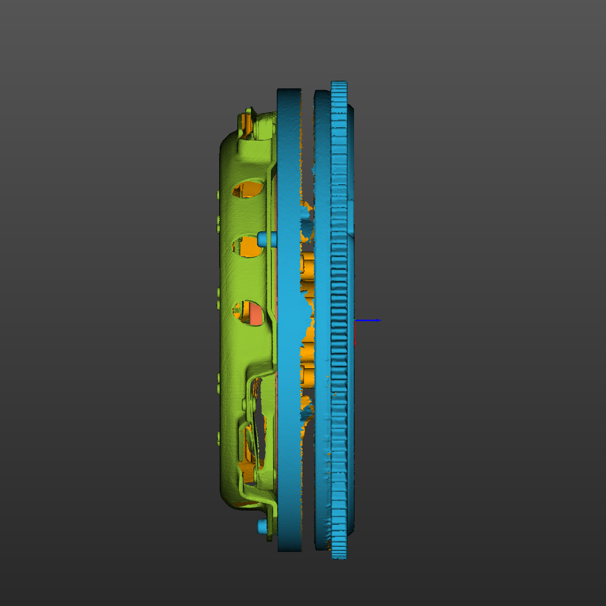 BMW E30(M42) clutch assembly 3D Scan STL