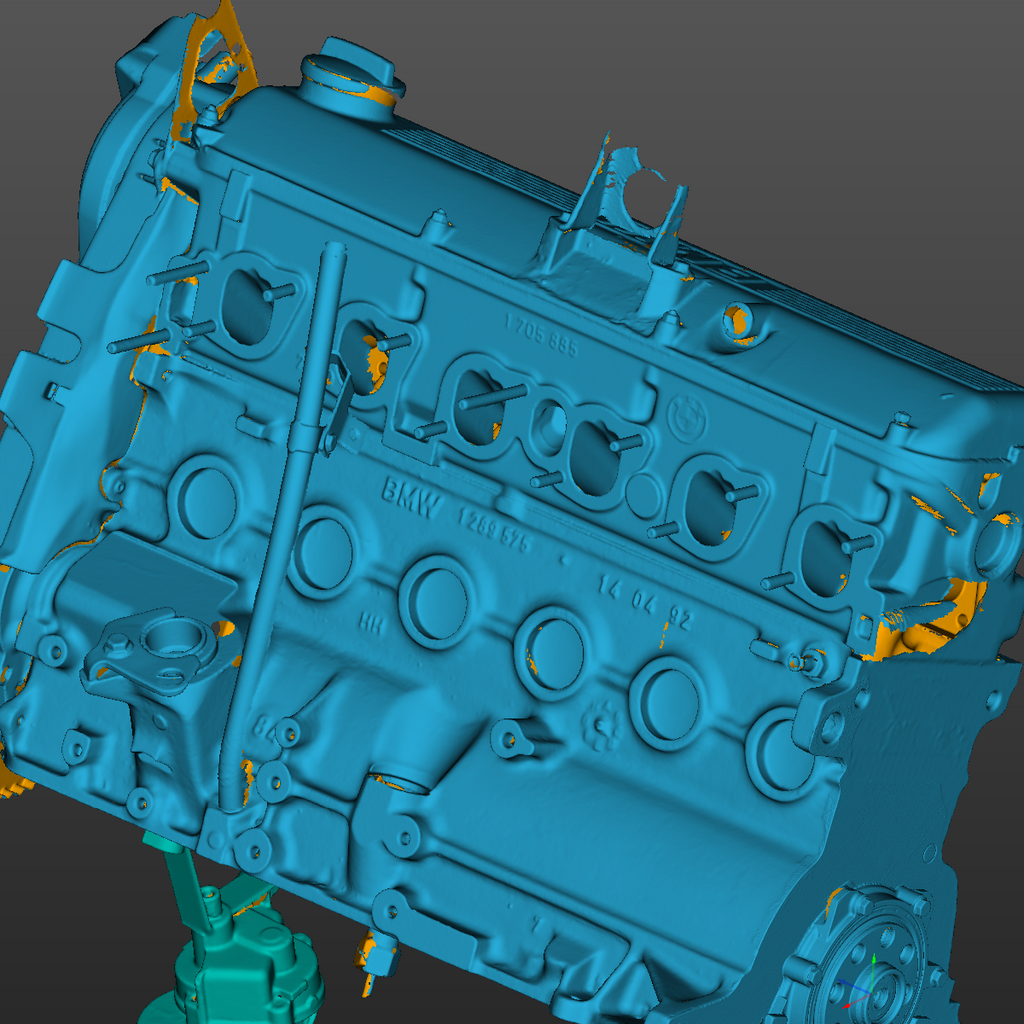 BMW E30 M20 engine 3D Scan STL