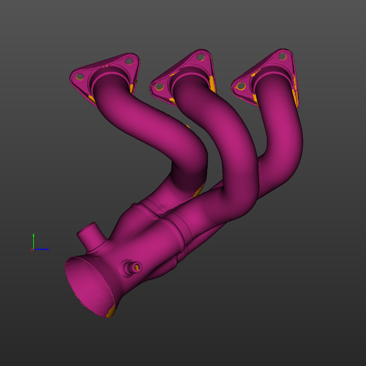 BMW E46 M3 S54 engine 3D Scan STL