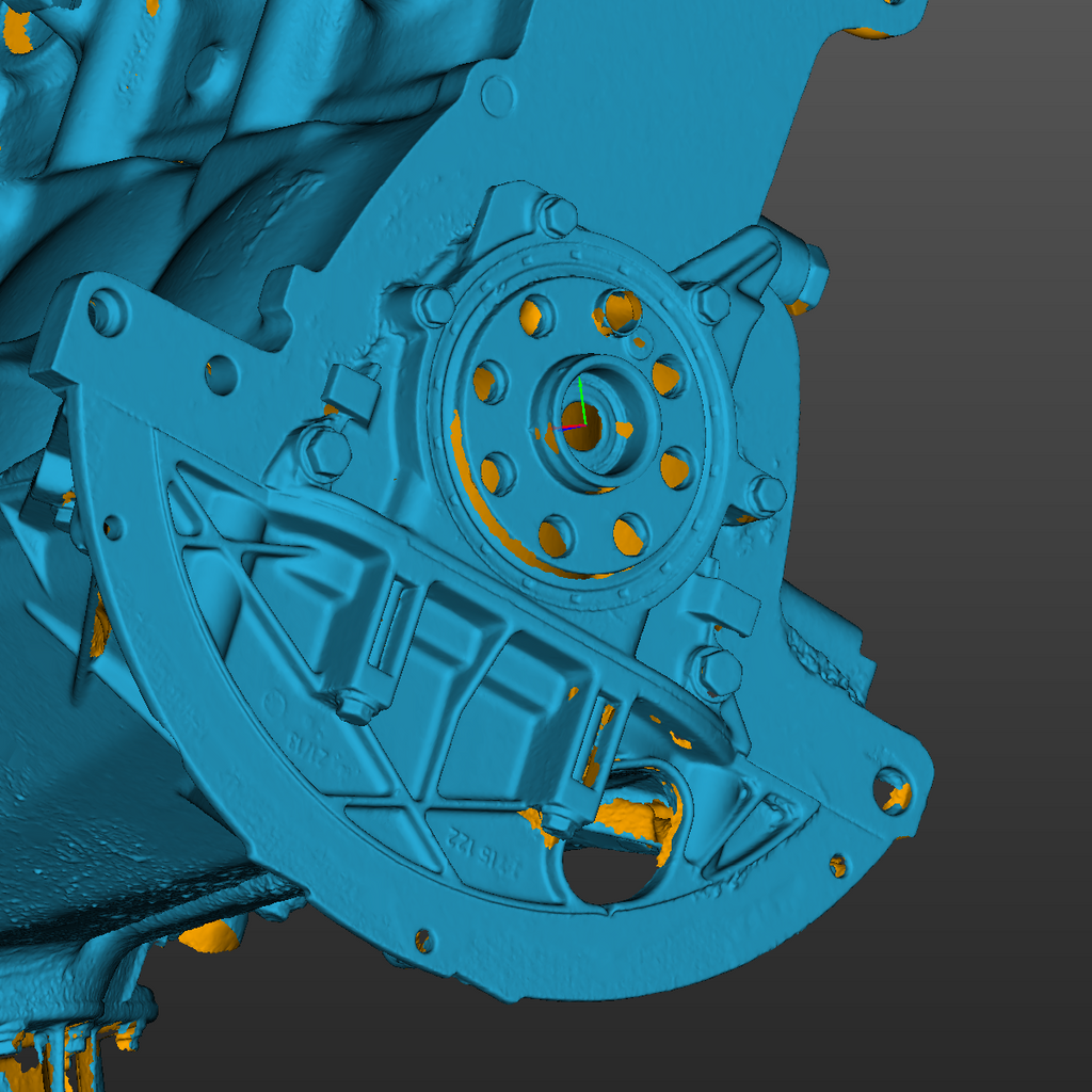 BMW E30 M42 powertrain assembly 3D Scan STL