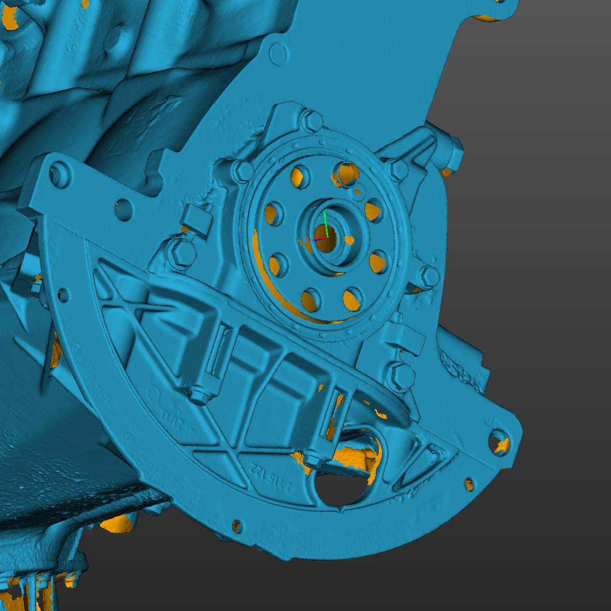 BMW E30 M42 powertrain assembly 3D Scan STL