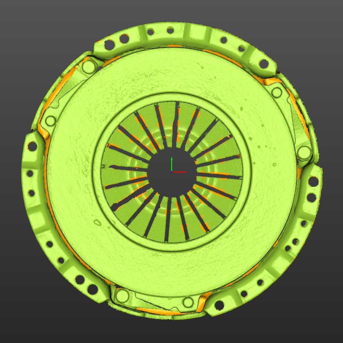 Bmw E36 M3(S52) Clutch assembly 3D Scan STL
