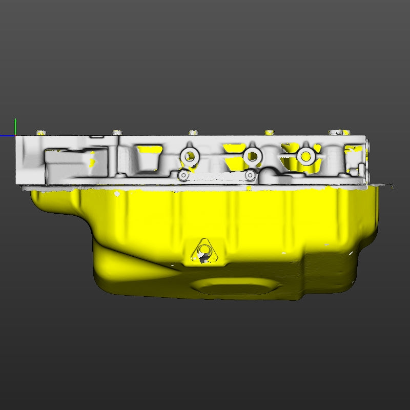 Honda K-series oil pan (K20,K24 Non-balance shafts) 3D Scan STL