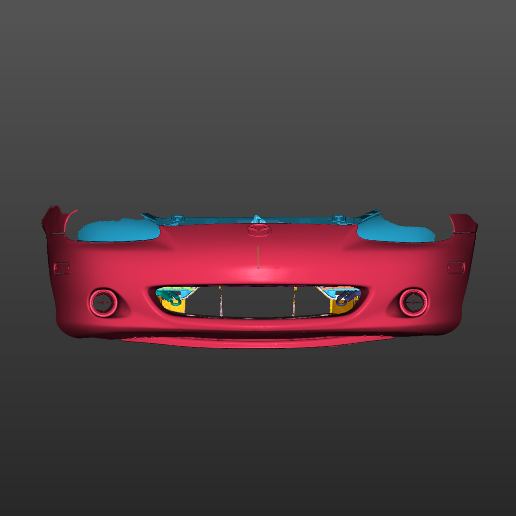 Mazda MX-5 Miata NB Front Bumper Assembly 3D Scan STL
