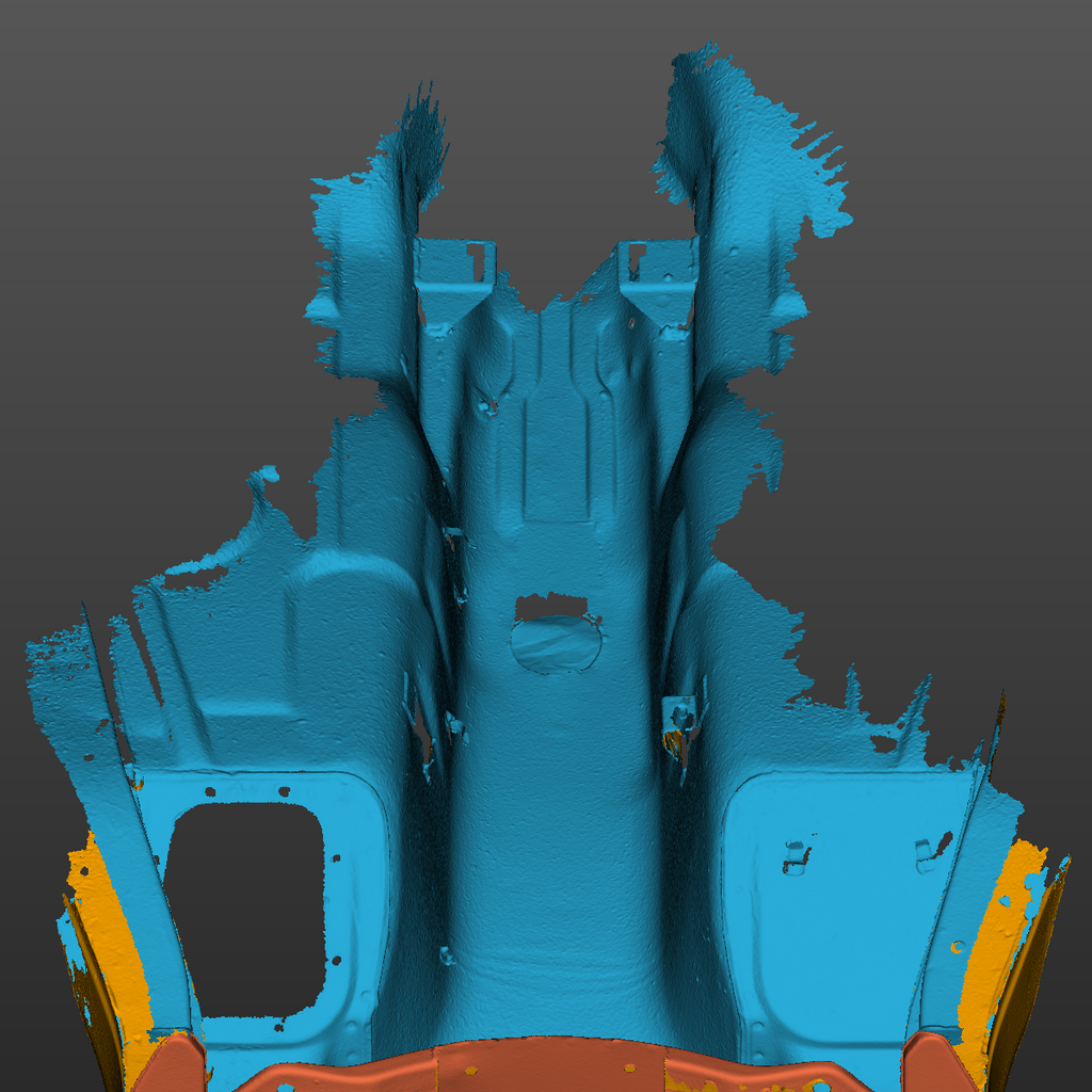 BMW 2002 (E10) Engine Bay 3D Scan STL