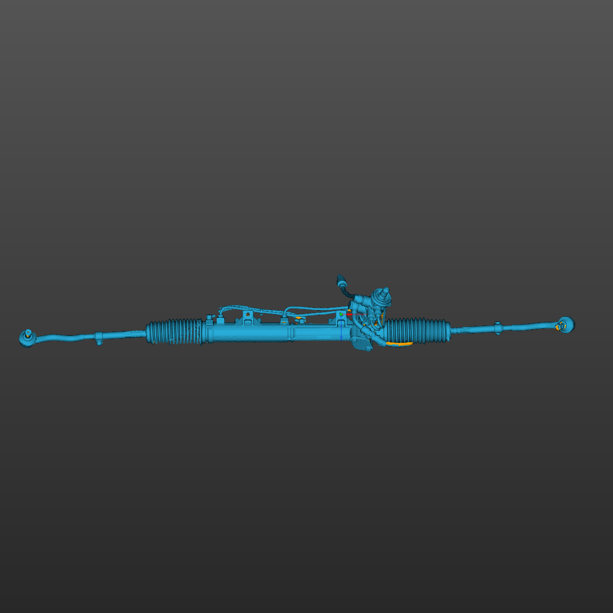 BMW e30 Steering Rack 3D Scan STL