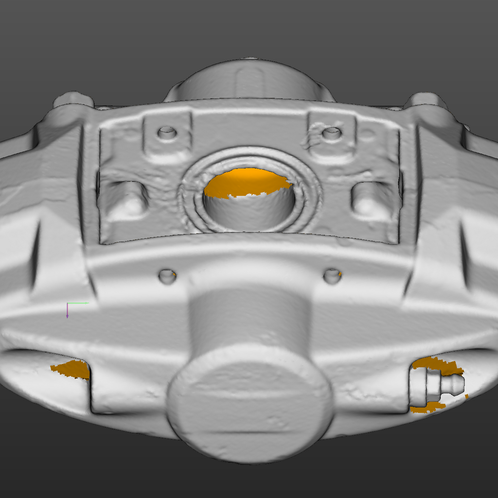 Nissan 370z Rear LH Brake Caliper 3D Scan STL