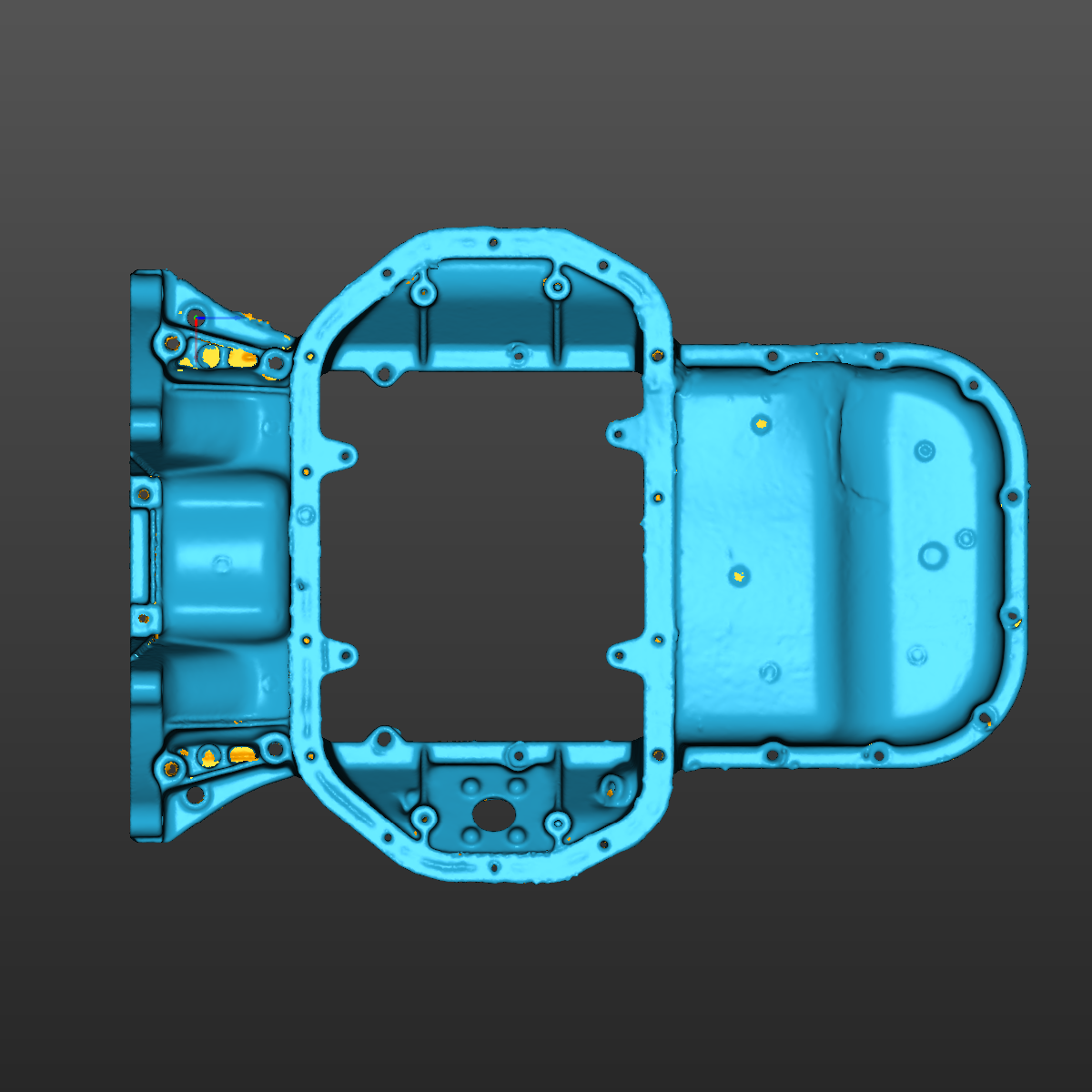Lexus SC400 (1UZ-FE) Rear Sump Oil Pan 3D Scan STL