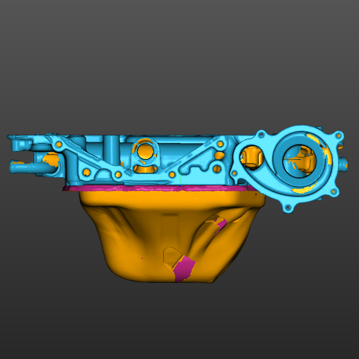 Subaru Forester(FB25) Oil Pan 3D Scan STL