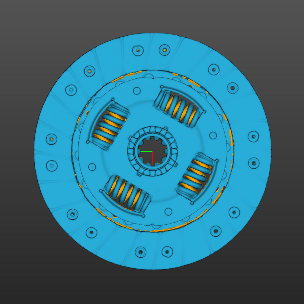 Bmw e30(M20) Clutch 3D Scan STL