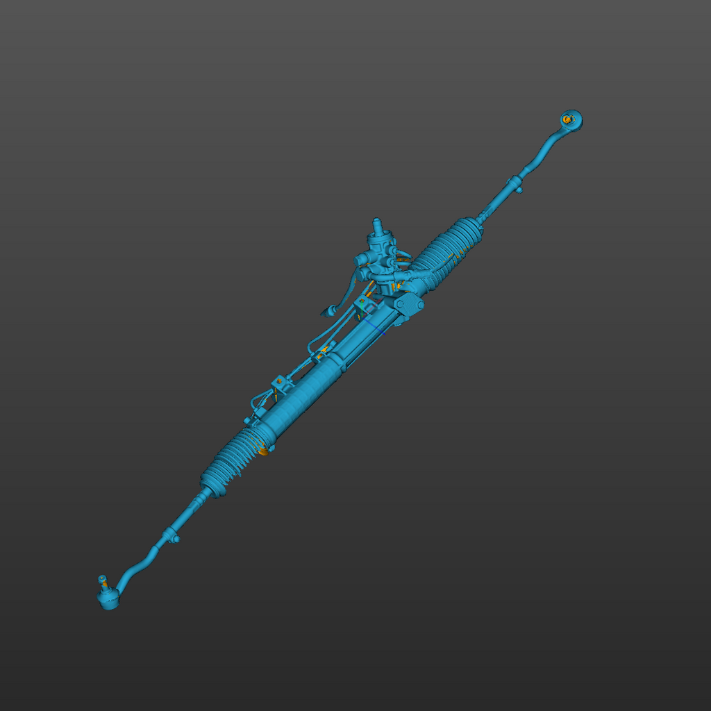 BMW e30 Steering Rack 3D Scan STL