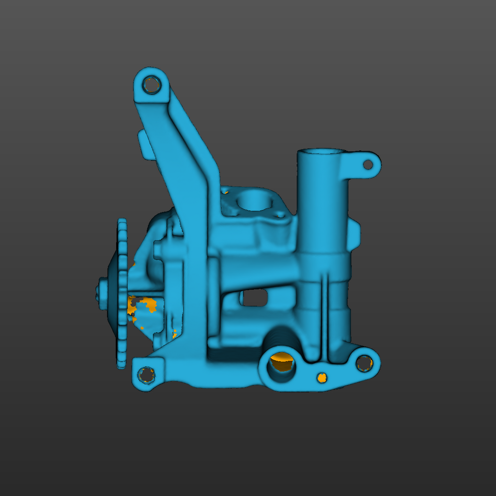 Bmw E34(M50) Oil Pan Front Sump 3D Scan STL