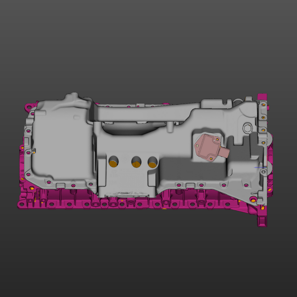 BMW E92 328xi (N52) AWD Oil pan 3D Scan STL