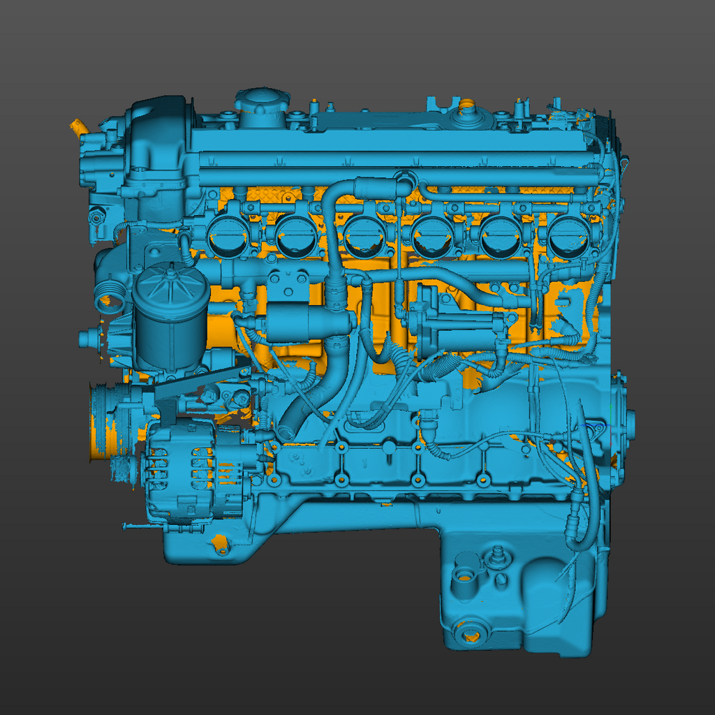 BMW E46 M3 S54 engine 3D Scan STL