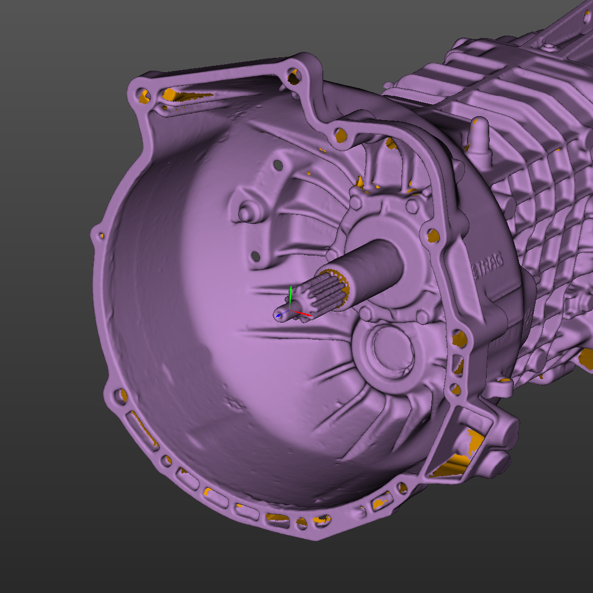 BMW E30(M20) Powertrain assembly 3D Scan STL