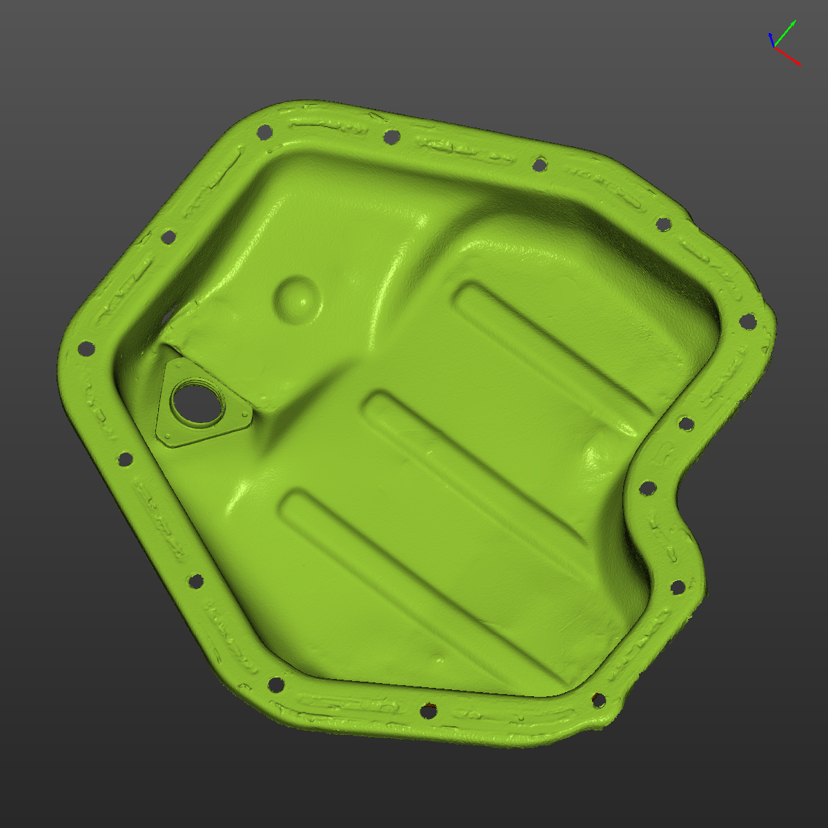 Subaru Legacy (EZ30R) Oil Pan 3D Scan STL
