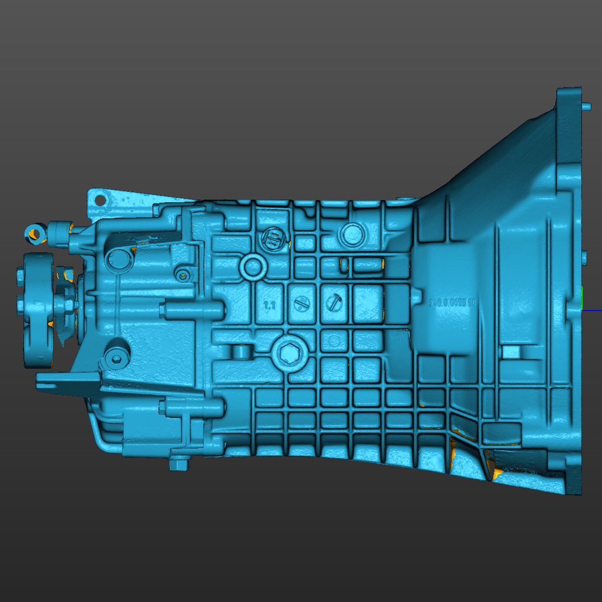 Bmw E30(M42) Getrag 240 Transmission 3D Scan STL