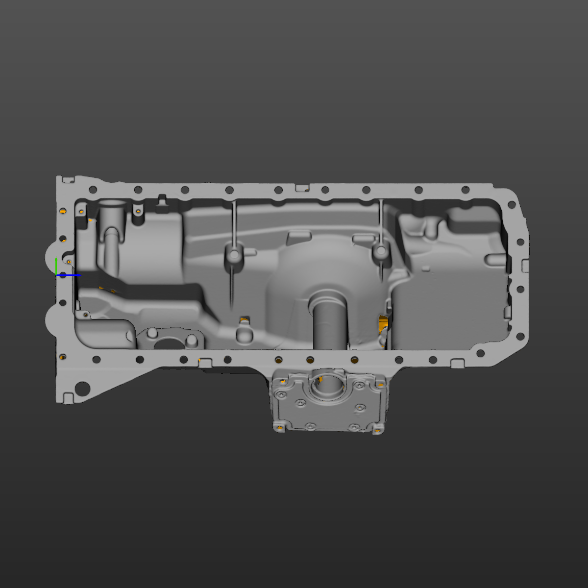 BMW E92 328xi (N52) AWD Oil pan 3D Scan STL