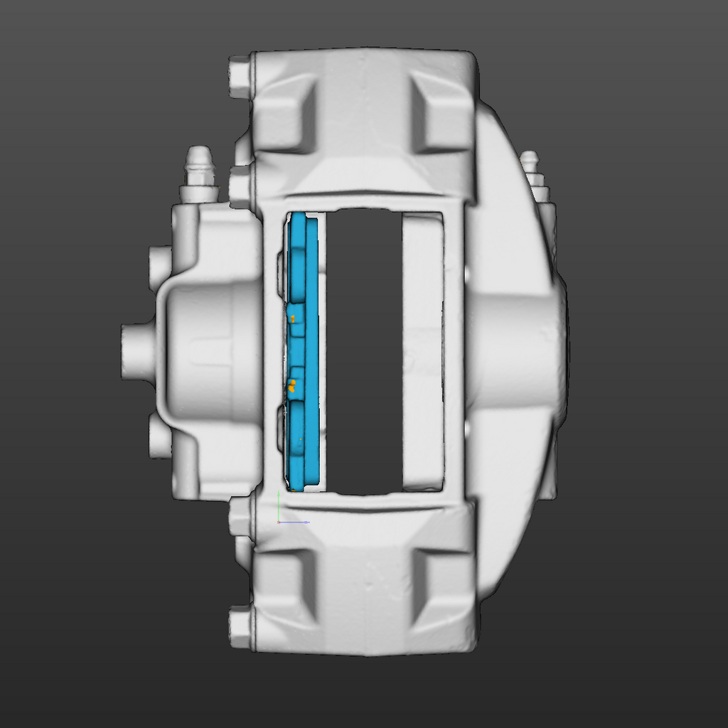 Nissan 370z Rear LH Brake Caliper 3D Scan STL