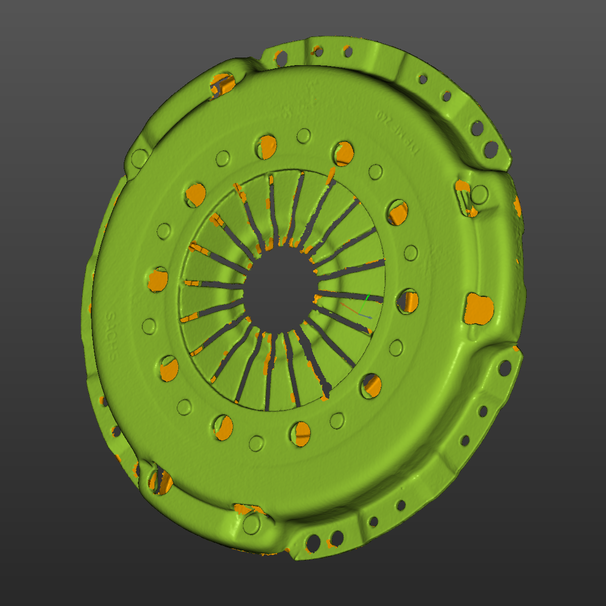 Bmw E36 M3(S52) Clutch assembly 3D Scan STL