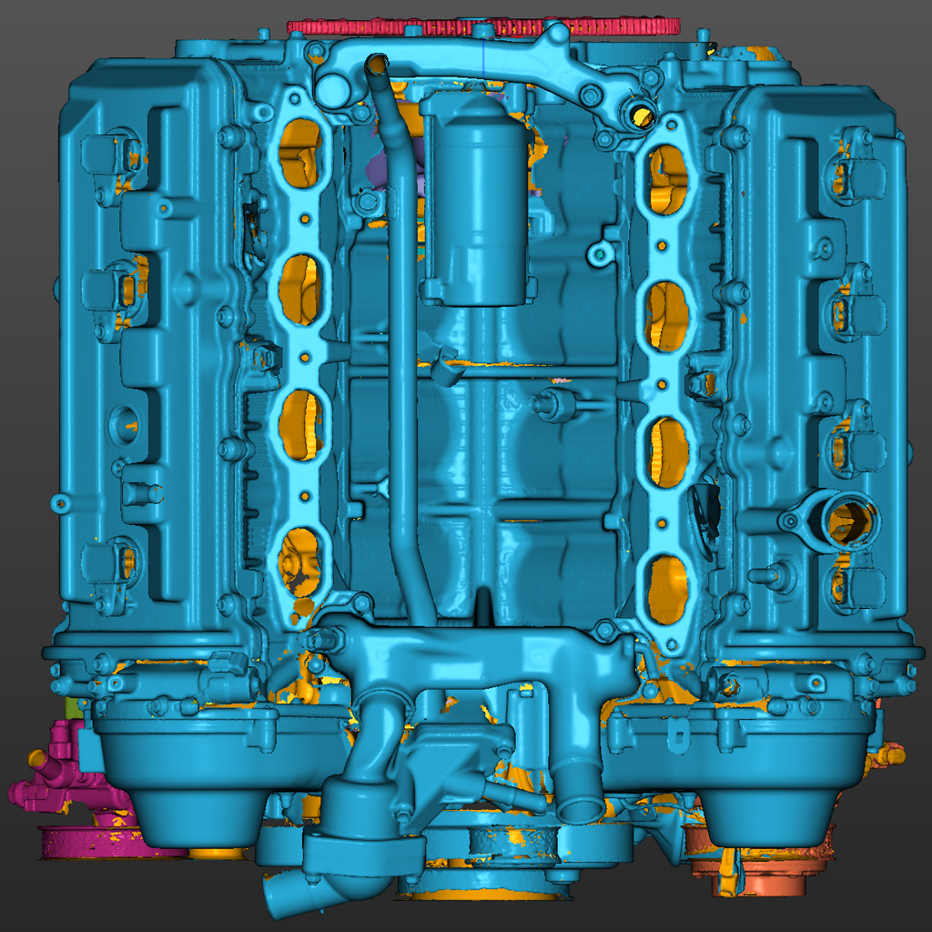 Lexus LS430 3UZ-FE VV-TI Engine 3D Scan STL